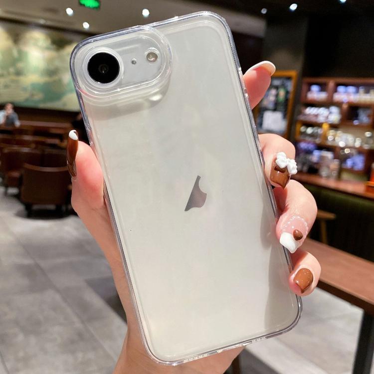 غطاء هاتف TPU كامل الحواف بزاوية مستقيمة بتصميم Angel Eye، لهواتف iPhone 17e / 16e، iPhone 17 Pro Max، iPhone 17 Pro، iPhone 17، iPhone Air، iPhone 16 Pro Max، iPhone 16 Pro، iPhone 16 Plus، iPhone 16، iPhone 15 Pro Max