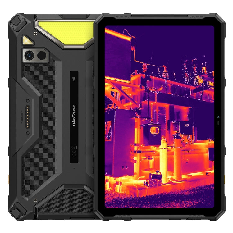 جهاز لوحي متين Ulefone Armor Pad 4 Ultra Thermal Version، شاشة 10.36 بوصة، أندرويد 14، معالج MediaTek Dimensity 6300 ثماني النواة، شبكة 5G، قابس الاتحاد الأوروبي، Armor Pad 4 Ultra Thermal Imaging