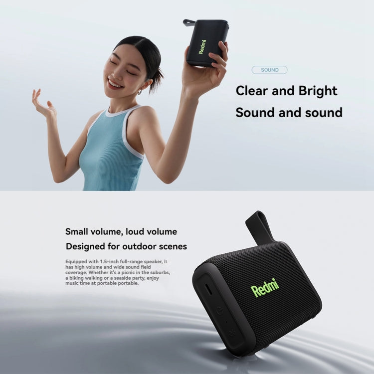 مكبر صوت بلوتوث محمول مقاوم للماء بمعيار IP67 من Xiaomi Redmi