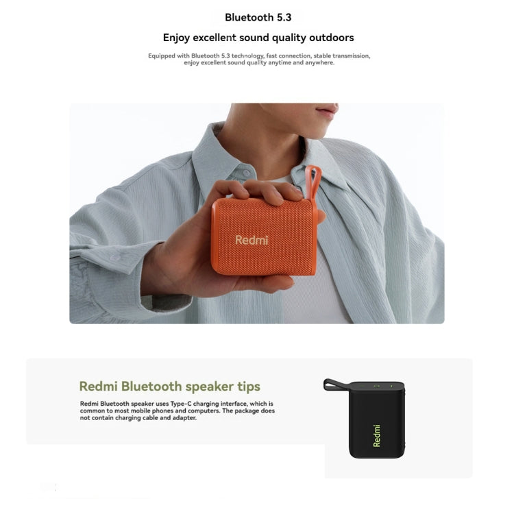 مكبر صوت بلوتوث محمول مقاوم للماء بمعيار IP67 من Xiaomi Redmi