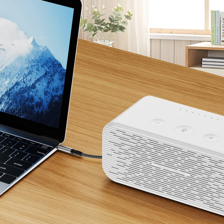 كابل محول 2 في 1 من 8 دبابيس، USB-C / Type-C إلى AUX صوتي 3.5 مم للسيارة، Type-C، 8 دبابيس إلى 3.5 مم، الطول: 1 متر