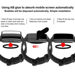 فيلم حماية ساعة عالي الدقة من Plexiglass من IMAK، لسلسلة Apple Watch 10 / 11 بمقاس 46مم، لسلسلة Apple Watch 10 / 11 بمقاس 42مم، لسلسلة Apple Watch Ultra 2 / 3 بمقاس 49مم
