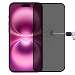 فيلم زجاج مقسى بشاشة حريرية مضادة للتجسس بتغطية كاملة، لهواتف iPhone 17 Pro Max، iPhone 17 Pro، iPhone 17، iPhone Air، iPhone 16 Pro Max، iPhone 16 Pro، iPhone 16 Plus، iPhone 16