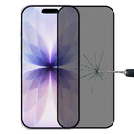 فيلم زجاج مقسى بشاشة حريرية مضادة للتجسس بتغطية كاملة، لهواتف iPhone 17 Pro Max، iPhone 17 Pro، iPhone 17، iPhone Air، iPhone 16 Pro Max، iPhone 16 Pro، iPhone 16 Plus، iPhone 16