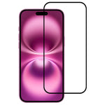 فيلم زجاج مقسى بشاشة كاملة مع غراء كامل، لهواتف iPhone 17 Pro Max، iPhone 17 Pro، iPhone 17، iPhone Air، iPhone 16 Pro Max، iPhone 16 Pro، iPhone 16 Plus، iPhone 16
