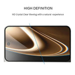 فيلم زجاج مقسى بشاشة كاملة مع غراء كامل، لهواتف iPhone 17 Pro Max، iPhone 17 Pro، iPhone 17، iPhone Air، iPhone 16 Pro Max، iPhone 16 Pro، iPhone 16 Plus، iPhone 16