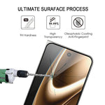 فيلم زجاج مقسى بشاشة كاملة مع غراء كامل، لهواتف iPhone 17 Pro Max، iPhone 17 Pro، iPhone 17، iPhone Air، iPhone 16 Pro Max، iPhone 16 Pro، iPhone 16 Plus، iPhone 16