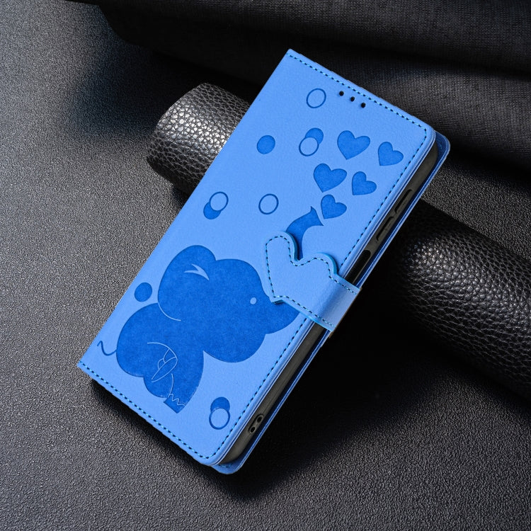 غطاء هاتف جلدي بنقش فيل كرتوني، لهواتف iPhone XR، iPhone XS Max، iPhone 8 Plus / 7 Plus