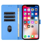 غطاء هاتف جلدي بنقش فيل كرتوني، لهواتف iPhone XR، iPhone XS Max، iPhone 8 Plus / 7 Plus