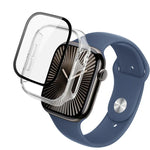 غطاء ساعة متكامل مع فيلم من imak، لسلسلة Apple Watch 10/11 بمقاس 46مم، لسلسلة Apple Watch 10/11 بمقاس 42مم