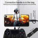 محول OTG 3 في 1 من USB أنثى إلى Micro USB، Type-C، ذكر 8 دبابيس