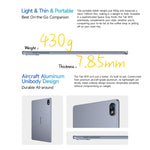 جهاز لوحي Ulefone Tab W10 واي فاي، شاشة 10.1 بوصة، أندرويد 14، معالج Unisoc T606 ثماني النواة، قابس الاتحاد الأوروبي، Tab W10