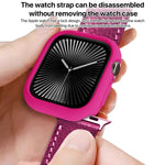 غطاء ساعة نصف تغطية من TPU بنمط الحلوى، لسلسلة Apple Watch 11 / 10 مقاس 46مم، لسلسلة Apple Watch 11 / 10 مقاس 42مم