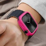 غطاء ساعة نصف تغطية من TPU بنمط الحلوى، لسلسلة Apple Watch 11 / 10 مقاس 46مم، لسلسلة Apple Watch 11 / 10 مقاس 42مم