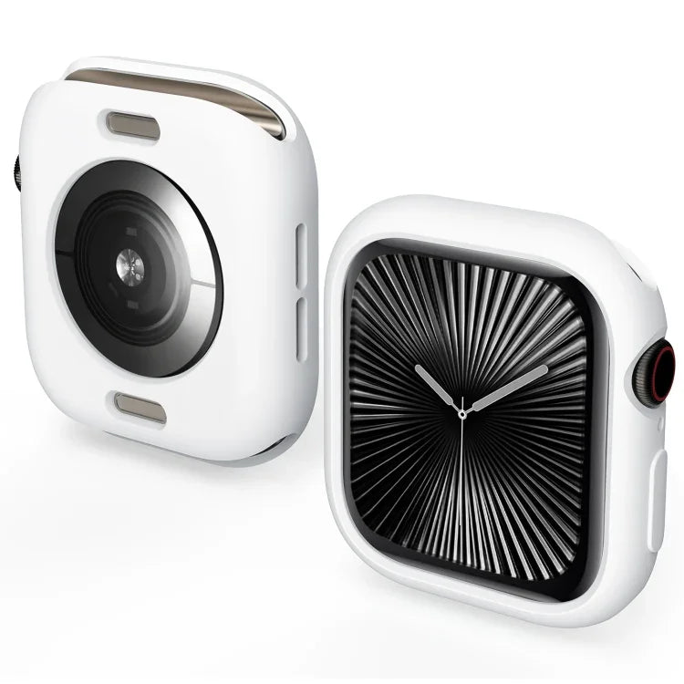 غطاء ساعة نصف تغطية من TPU بنمط الحلوى، لسلسلة Apple Watch 11 / 10 مقاس 46مم، لسلسلة Apple Watch 11 / 10 مقاس 42مم