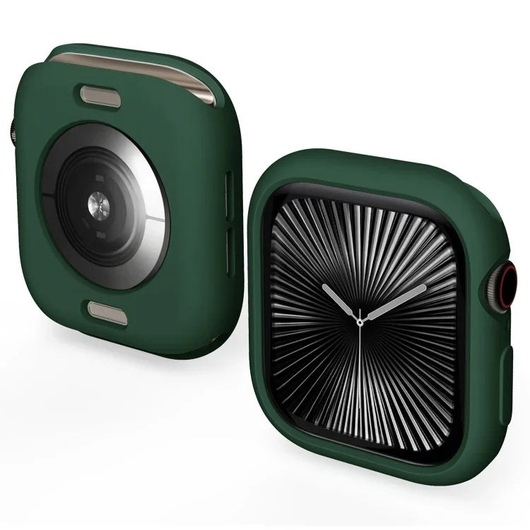 غطاء ساعة نصف تغطية من TPU بنمط الحلوى، لسلسلة Apple Watch 11 / 10 مقاس 46مم، لسلسلة Apple Watch 11 / 10 مقاس 42مم