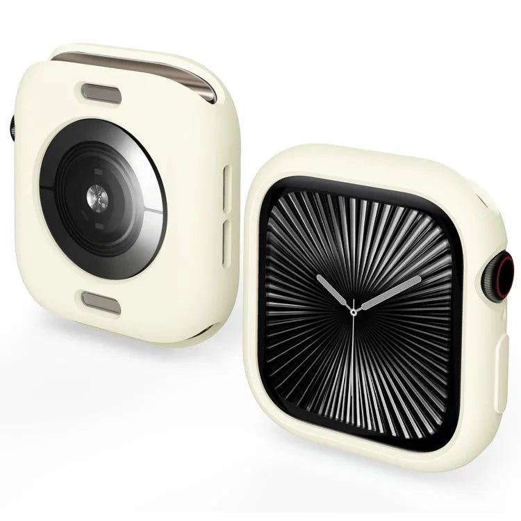 غطاء ساعة نصف تغطية من TPU بنمط الحلوى، لسلسلة Apple Watch 11 / 10 مقاس 46مم، لسلسلة Apple Watch 11 / 10 مقاس 42مم