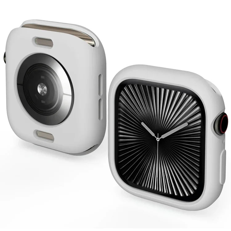 غطاء ساعة نصف تغطية من TPU بنمط الحلوى، لسلسلة Apple Watch 11 / 10 مقاس 46مم، لسلسلة Apple Watch 11 / 10 مقاس 42مم
