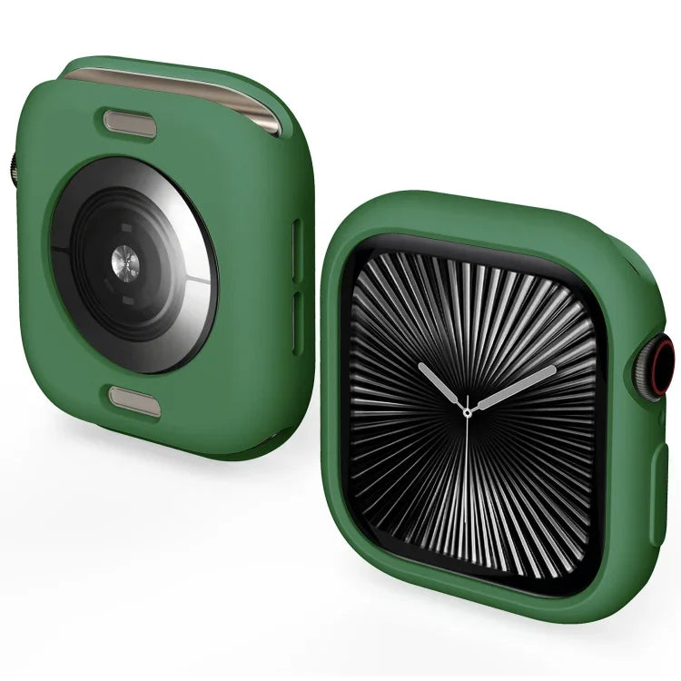 غطاء ساعة نصف تغطية من TPU بنمط الحلوى، لسلسلة Apple Watch 11 / 10 مقاس 46مم، لسلسلة Apple Watch 11 / 10 مقاس 42مم