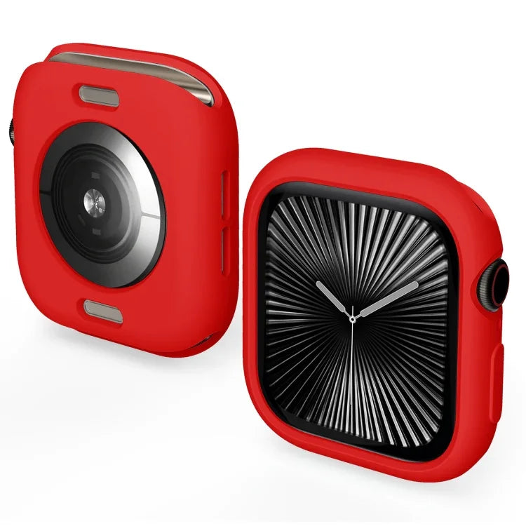 غطاء ساعة نصف تغطية من TPU بنمط الحلوى، لسلسلة Apple Watch 11 / 10 مقاس 46مم، لسلسلة Apple Watch 11 / 10 مقاس 42مم