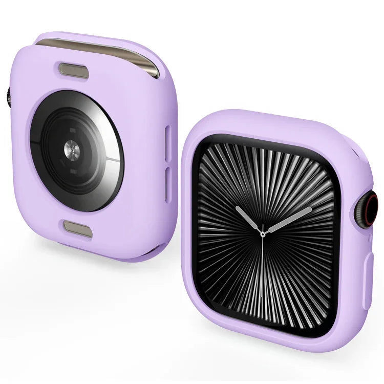 غطاء ساعة نصف تغطية من TPU بنمط الحلوى، لسلسلة Apple Watch 11 / 10 مقاس 46مم، لسلسلة Apple Watch 11 / 10 مقاس 42مم