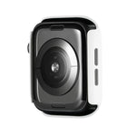 غطاء ساعة بإطار PC نصف تغطية مع طلاء رذاذي، لسلسلة Apple Watch 10 / 11 بمقاس 46مم، لسلسلة Apple Watch 10 / 11 بمقاس 42مم
