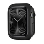 غطاء ساعة بإطار PC نصف تغطية مع طلاء رذاذي، لسلسلة Apple Watch 10 / 11 بمقاس 46مم، لسلسلة Apple Watch 10 / 11 بمقاس 42مم
