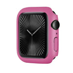 غطاء ساعة بإطار PC نصف تغطية مع طلاء رذاذي، لسلسلة Apple Watch 10 / 11 بمقاس 46مم، لسلسلة Apple Watch 10 / 11 بمقاس 42مم