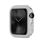 غطاء ساعة بإطار PC نصف تغطية مع طلاء رذاذي، لسلسلة Apple Watch 10 / 11 بمقاس 46مم، لسلسلة Apple Watch 10 / 11 بمقاس 42مم
