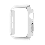 غطاء ساعة بإطار PC نصف تغطية مع طلاء رذاذي، لسلسلة Apple Watch 10 / 11 بمقاس 46مم، لسلسلة Apple Watch 10 / 11 بمقاس 42مم