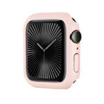 غطاء ساعة بإطار PC نصف تغطية مع طلاء رذاذي، لسلسلة Apple Watch 10 / 11 بمقاس 46مم، لسلسلة Apple Watch 10 / 11 بمقاس 42مم