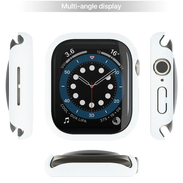 غطاء ساعة من فيلم مقسى مدمج من البولي كربونات، لسلسلة Apple Watch 10 / 11 مقاس 46مم، لسلسلة Apple Watch 10 / 11 مقاس 42مم
