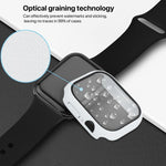 غطاء ساعة من فيلم مقسى مدمج من البولي كربونات، لسلسلة Apple Watch 10 / 11 مقاس 46مم، لسلسلة Apple Watch 10 / 11 مقاس 42مم