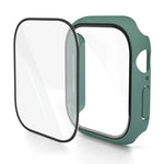 غطاء ساعة من فيلم مقسى مدمج من البولي كربونات، لسلسلة Apple Watch 10 / 11 مقاس 46مم، لسلسلة Apple Watch 10 / 11 مقاس 42مم