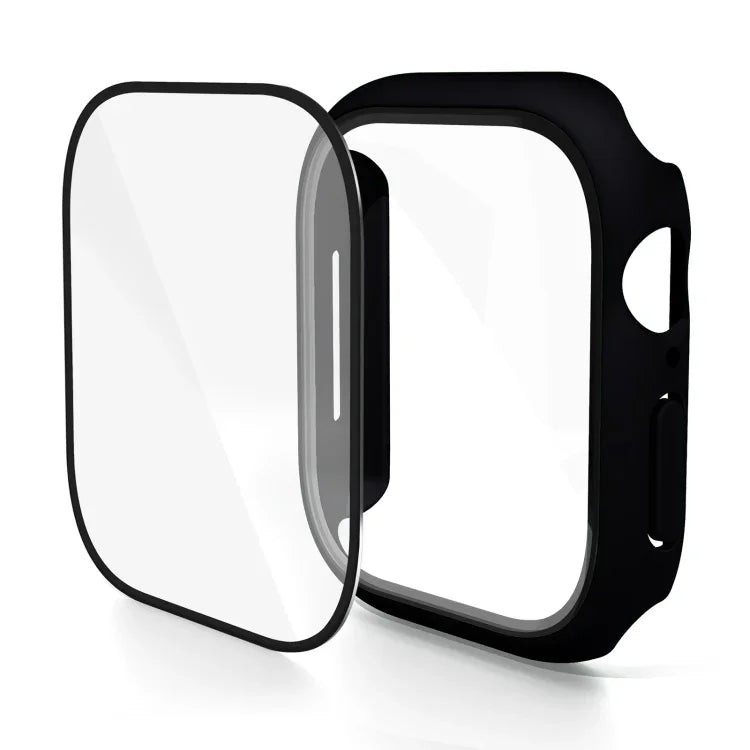 غطاء ساعة من فيلم مقسى مدمج من البولي كربونات، لسلسلة Apple Watch 10 / 11 مقاس 46مم، لسلسلة Apple Watch 10 / 11 مقاس 42مم
