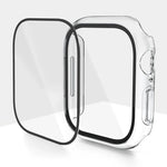 غطاء ساعة من فيلم مقسى مدمج من البولي كربونات، لسلسلة Apple Watch 10 / 11 مقاس 46مم، لسلسلة Apple Watch 10 / 11 مقاس 42مم