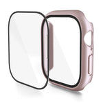 غطاء ساعة من فيلم مقسى مدمج من البولي كربونات، لسلسلة Apple Watch 10 / 11 مقاس 46مم، لسلسلة Apple Watch 10 / 11 مقاس 42مم