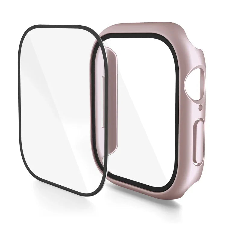 غطاء ساعة من فيلم مقسى مدمج من البولي كربونات، لسلسلة Apple Watch 10 / 11 مقاس 46مم، لسلسلة Apple Watch 10 / 11 مقاس 42مم