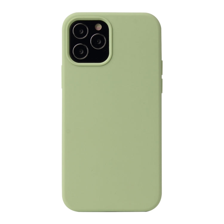 Solid Color Liquid Silicone Shockproof Protective Case, For iPhone 12 mini, For iPhone 12 / 12 Pro, For iPhone 12 Pro Max