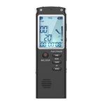 مسجل صوت ذكي عالي الدقة مع إلغاء الضوضاء، مشغل MP3، T60