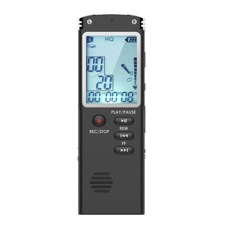 مسجل صوت ذكي عالي الدقة مع إلغاء الضوضاء، مشغل MP3، T60