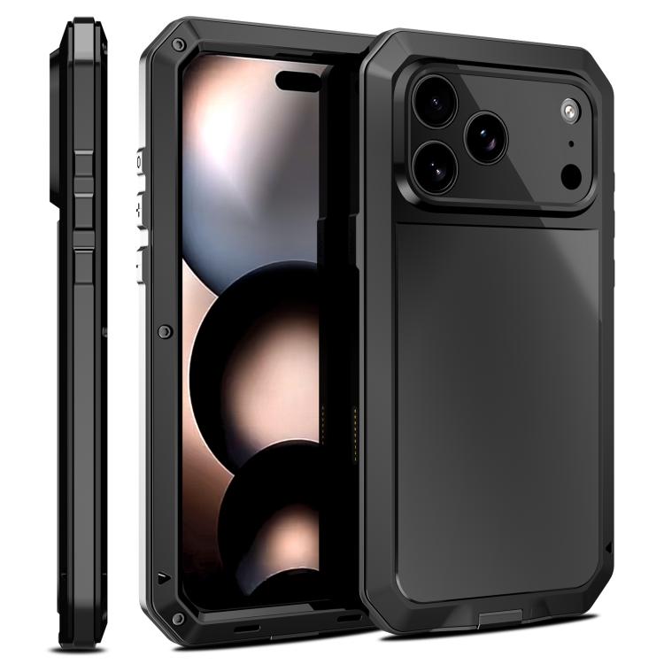 غطاء هاتف معدني ثلاثي الحماية من RedPepper، لهواتف iPhone 17 Pro Max، iPhone 17 Pro، iPhone 17، iPhone Air، iPhone 16 Pro Max، iPhone 16 Pro، iPhone 16 Plus، iPhone 16