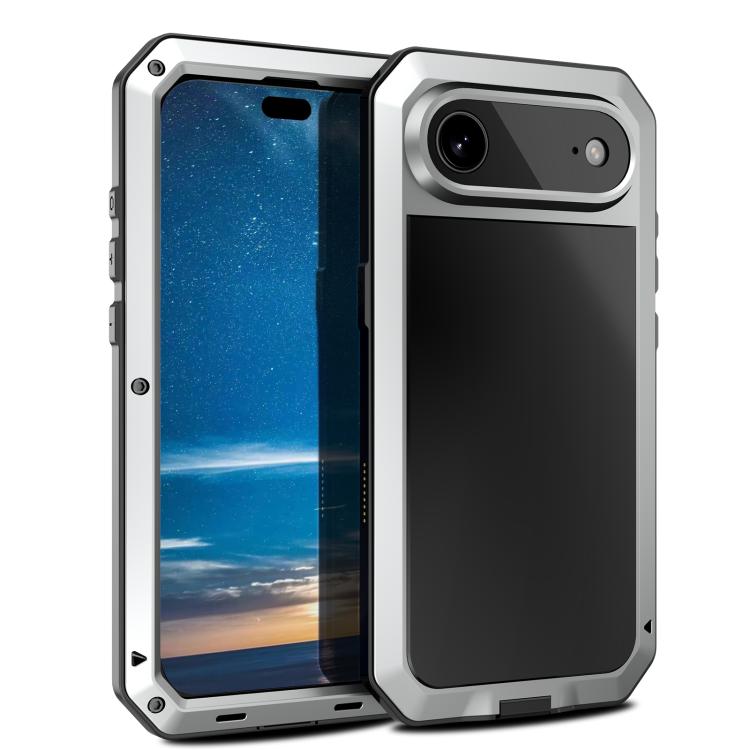 غطاء هاتف معدني ثلاثي الحماية من RedPepper، لهواتف iPhone 17 Pro Max، iPhone 17 Pro، iPhone 17، iPhone Air، iPhone 16 Pro Max، iPhone 16 Pro، iPhone 16 Plus، iPhone 16