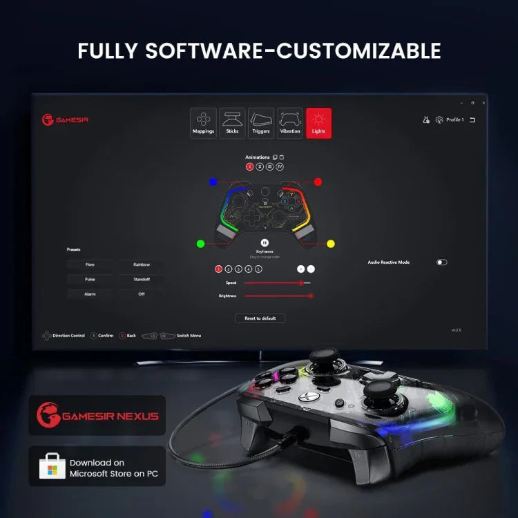 جهاز تحكم سلكي GameSir Kaleid لألعاب Xbox