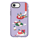 Simple Illustration Pattern Full Coverage Phone Case, For iPhone 7 / 8 / SE 2020 2022