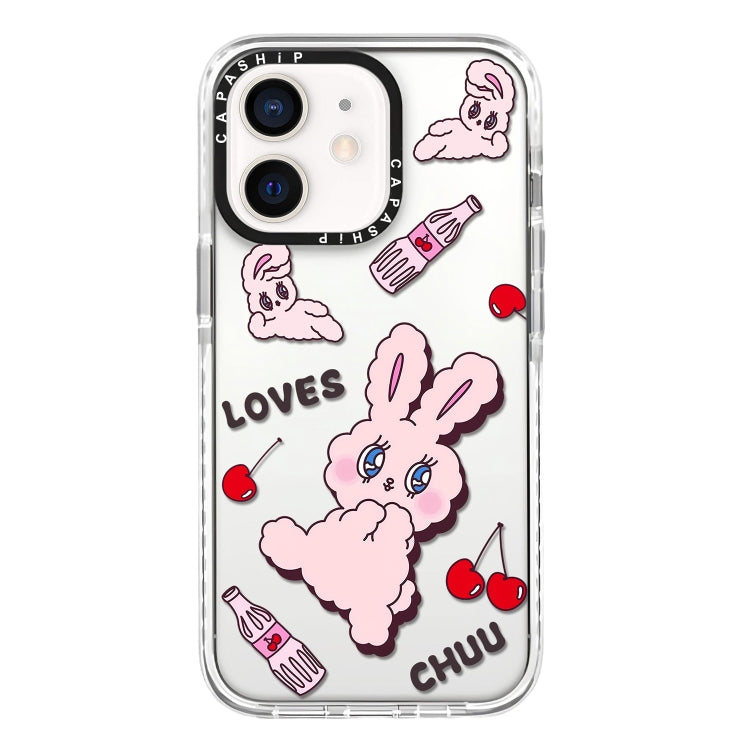 Simple Illustration Pattern Full Coverage Phone Case, For iPhone 12 mini