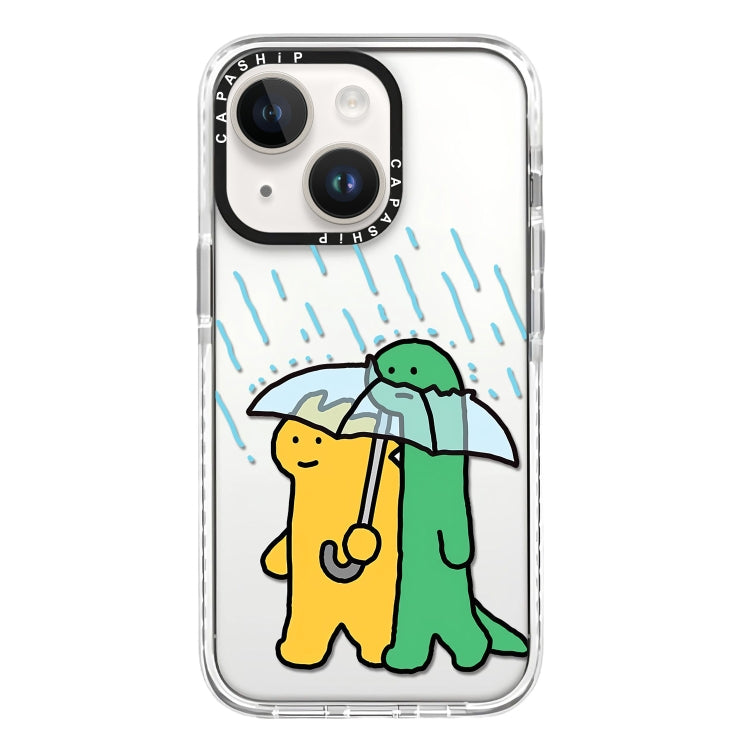Simple Illustration Pattern Full Coverage Phone Case, For iPhone 13 mini