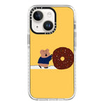 Simple Illustration Pattern Full Coverage Phone Case, For iPhone 14