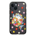 Simple Illustration Pattern Full Coverage Phone Case, For iPhone 14 Plus