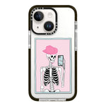 Simple Illustration Pattern Full Coverage Phone Case, For iPhone 14 Plus